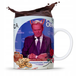 Kubek Prezent Fullprint Donald Tusk Po Platforma
