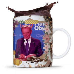Kubek Prezent Fullprint Donald Tusk Po Platforma