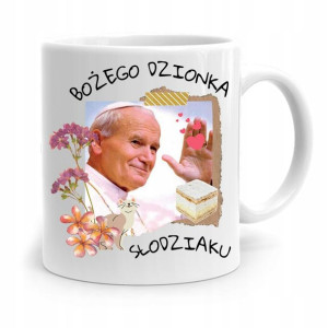 Kubek Prezent Jan Paweł Ii Papież Bożego Dzionka