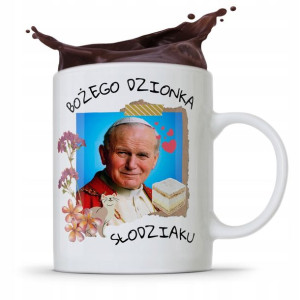 Kubek Prezent Jan Paweł Ii Papież Bożego Dzionka