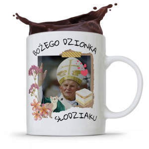 Kubek Prezent Jan Paweł Ii Papież Bożego Dzionka