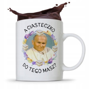 Kubek Prezent Jan Paweł Ii Papież Ciasteczko Masz?