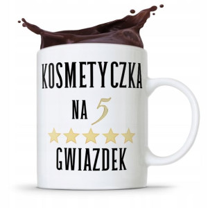 Kubek Prezent Kosmetyczki Kosmetyczka Na 5 Gwiazd