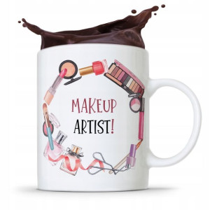 Kubek Prezent Kosmetyczki Makeup Artist!