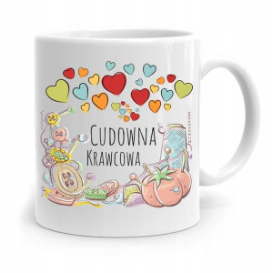 Kubek Prezent Krawcowej Krawca Cudowna Krawcowa