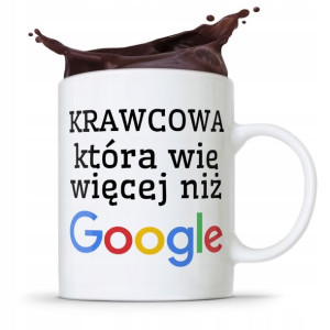 Kubek Prezent Krawcowej Krawca Wie Więcej Niż