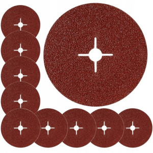 Krążki Fibrowe Dysk Fibrowy Fibra 125mm P100 10szt