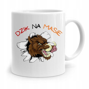 Kubek Prezent Na Dzień Chłopaka Dzik Na Masie