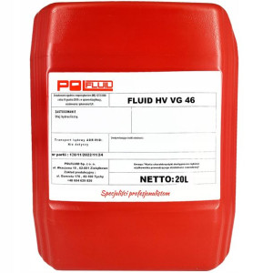 Olej hydrauliczny Polfluid FLUID HV VG 46 20L