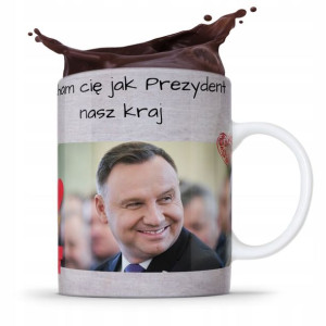 Kubek Prezent Politycy Andrzej Duda Prezydent Pis