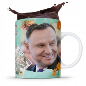Kubek Prezent Politycy Andrzej Duda Prezydent Pis