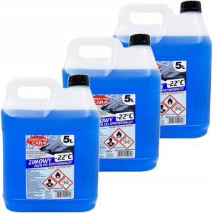 Zimowy Płyn Do Spryskiwaczy -22 3x5l Cytrusowy 15l