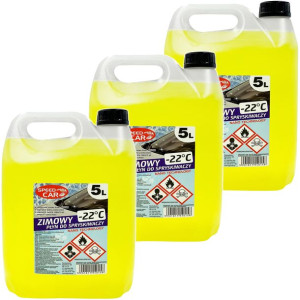 Zimowy Płyn Do Spryskiwaczy -22 3x5l Cytrusowy 15l
