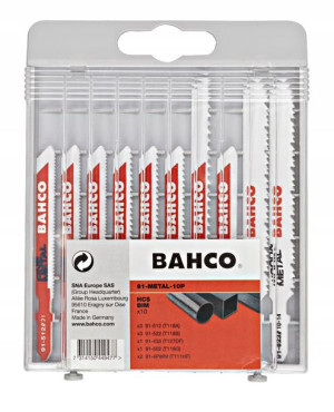 Zestaw brzeszczotów Bahco 91-Metal-10P