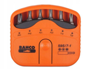 Bahco Zestaw Bitów - 7 Elementów
