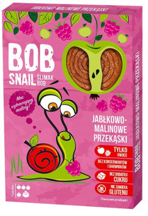Bob Snail Ślimak Bob Jabłko Malina 60g