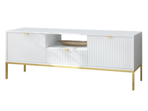 SZAFKA RTV do salonu STOLIK 154 Nowellon Gold