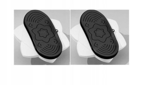 Stepper Do Ćwiczeń Fitness Cardio Twister Czarny