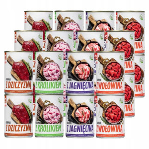BULT TUF TUF Karma dla psa Mix smaków 800g x 24