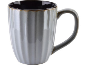 DUŻY Kubek do KAWY HERBATY 400 ml - EVIE GREY