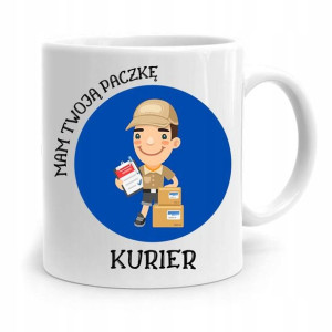 Kubek Prezent Dla Kuriera Mam Twoja Paczkę Kurier