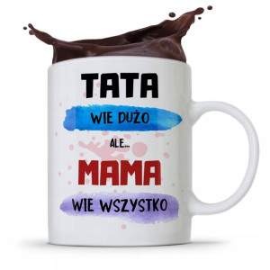 Kubek Prezent Dla Mamy Matki Mama Wie Wszystko