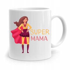 Kubek Prezent Dla Mamy Matki Super Mama