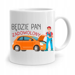 Kubek Prezent Dla Mechanika Będzie Pan Zadowolony