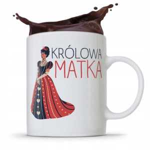Kubek Prezent Dla Najlepszej Mamy Królowa Matka