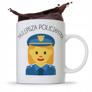 Kubek Prezent Dla Najlepszej Policjantki