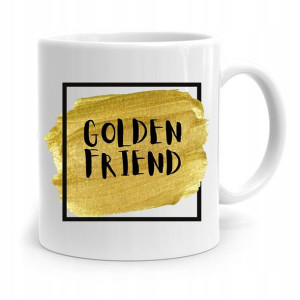 Kubek Prezent Dla Przyjaciela Golden Friend