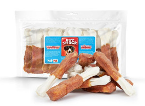 Kość biała z kurczakiem Happet GM75 10szt. 500g