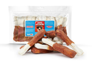 Kość biała z kaczką Happet GM76 10szt. 500g