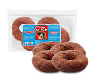 Ring wołowy z kaczką Happet GM86 4 szt. 500g