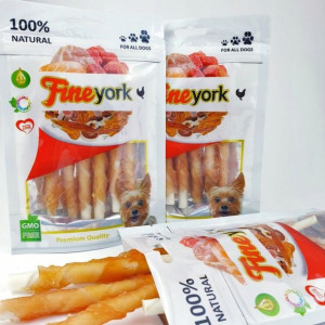 PROZOO FineYork Skóra Owinięta Mięsem Kurczaka 80g