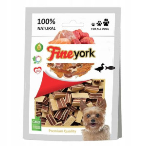 PROZOO FineYork Kosteczki Sandwich Kaczka 80g