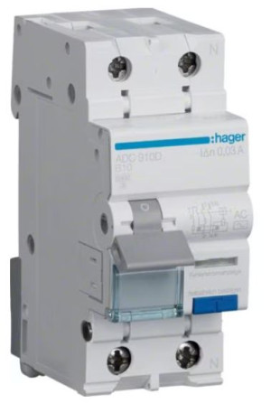 Wyłącznik różnicowo-nadprądowy Hager ADC910D B10A