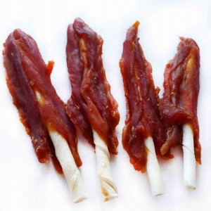 PROZOO Miękka Pierś Kaczki Na Patyku Przysmak 1kg