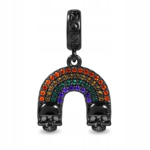 GNOCE - Zawieszka Skulls with Rainbow