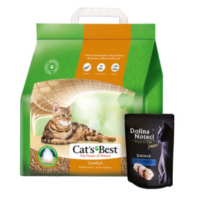 CATS BEST COMFORT żwirek dla kota 7L + Gratis