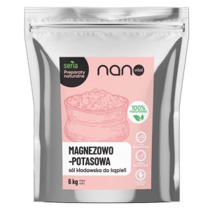 Nanovital Sól do kąpieli magnezowo-potasowa KŁODAWSKA 6kg