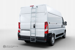 Drabina Na Tylnie Drzwi Do Peugeot Boxer 2007- H2