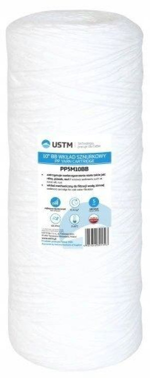 Wkład Sznurkowy PP5M10BB 5mik. 10" USTM
