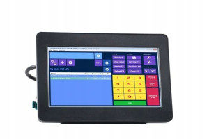 Monitor Wyświetlacz kasowy POS Fujitsu 7"