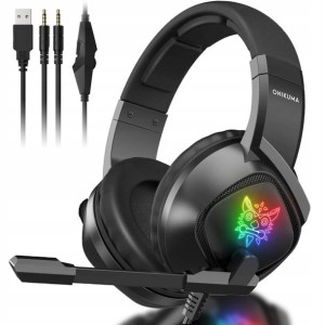 Onikuma Słuchawki Gamingowe Z Mikrofonem K19 Rgb