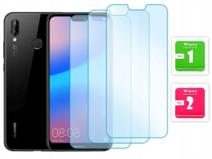 3x Szkło Hartowane Szybka Do Huawei P20 Lite