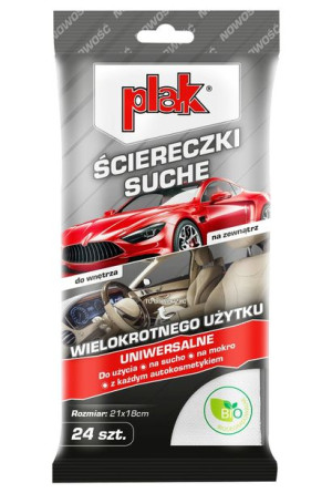 Ściereczki Suche 24szt Plack