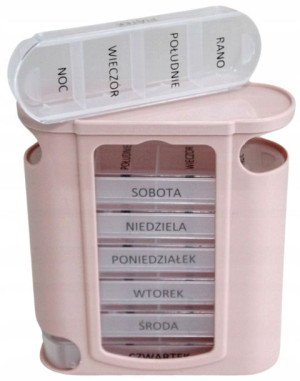 Pojemnik Kasetka Pudełko Na Leki Tabletki 7 Dni