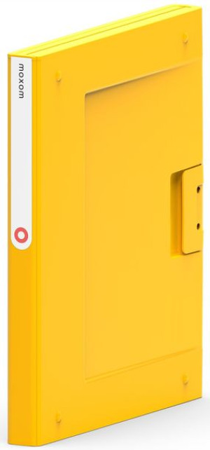 FOLDER SEGREGATOR A4 25mm moxom NEWBINDER yellow