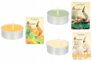18 Szt Podgrzewacze Tealight Świeczki Podgrzewacz